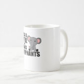 Mug Juste une fille qui aime les éléphants (Devant droit)