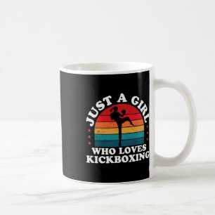 Mug Juste une fille qui aime les filles kickboxing Kic
