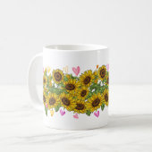 Mug Juste une fille qui aime les fleurs de berger alle (Devant gauche)
