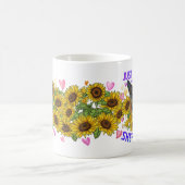 Mug Juste une fille qui aime les fleurs de berger alle (Centre)