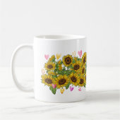 Mug Juste une fille qui aime les fleurs de berger alle (Gauche)