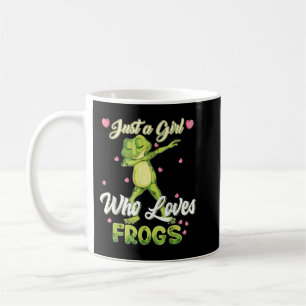 Mug Juste une fille qui aime les grenouilles Amphibien