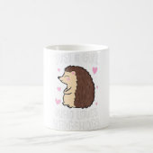 Mug Juste une fille qui aime les haies-hogs mignonnes (Centre)