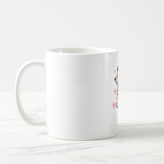 Mug Juste une fille qui aime les haies-hogs mignonnes (Gauche)