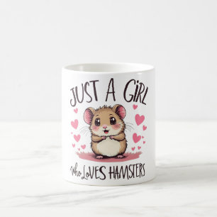 Mug Juste une fille qui aime les hamsters