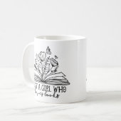 Mug Juste une fille qui aime les livres (Devant gauche)