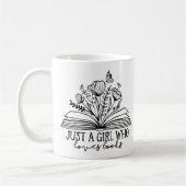 Mug Juste une fille qui aime les livres (Gauche)