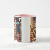 Mug Juste une fille qui aime les livres (Centre)