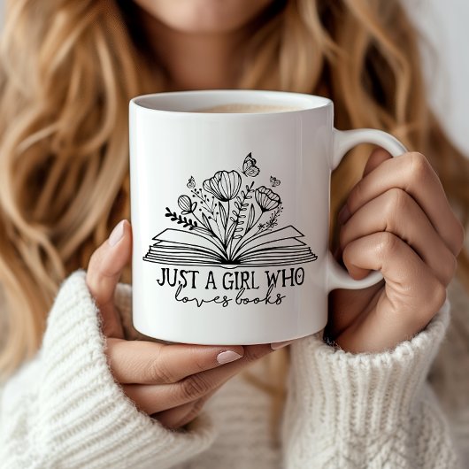 Mug Juste une fille qui aime les livres