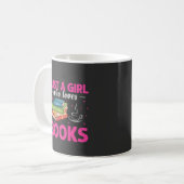 Mug Juste une fille qui aime les livres (Devant gauche)