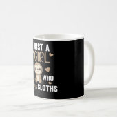 Mug Juste une fille qui aime les mignons animaux de Sl (Devant droit)