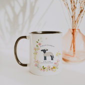 Mug Juste une fille qui aime les moutons | Monogramme