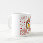 Mug Juste une fille qui aime les oeufs de Scotch (Devant gauche)