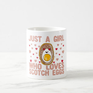 Mug Juste une fille qui aime les oeufs de Scotch