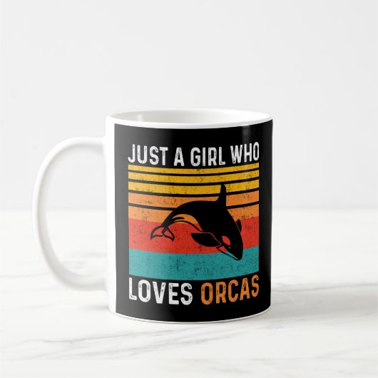 Mug Juste une fille qui aime les orques 2024 (Gauche)