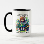 Mug Juste une fille qui aime les Plantes (Gauche)