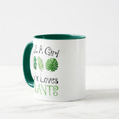Mug Juste une fille qui aime les Plantes (Devant gauche)