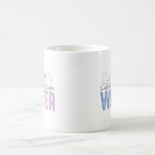 Mug Juste une fille qui aime l'hiver mignonne design s (Centre)