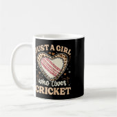 Mug Juste une fille qui aime l'impression de vache de (Gauche)