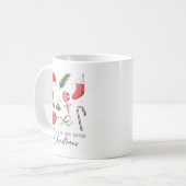 Mug Juste une fille qui aime Noël (Devant gauche)