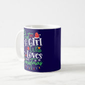 Mug Juste Une Fille Qui Aime Noël (Devant gauche)
