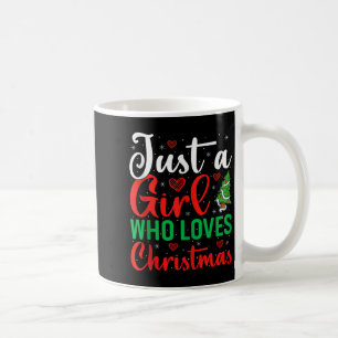 Mug Juste Une Fille Qui Aime Noël Femmes Filles Xmas P