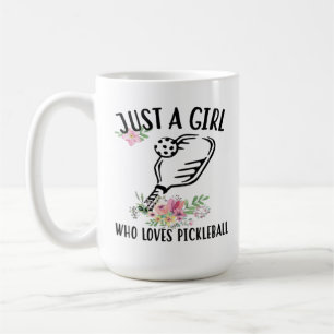 Mug Juste une fille qui aime Pickleball