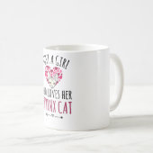 Mug Juste Une Fille Qui Aime Son Cadeau Amoureux des c (Devant droit)