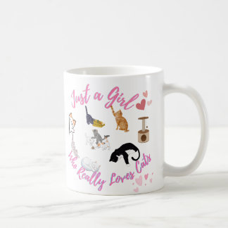 Mug Juste une fille qui aime vraiment les chats
