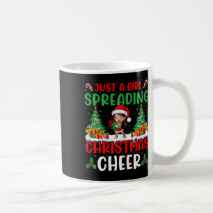 Mug Juste une fille qui répand la joie de Noël Cheerle