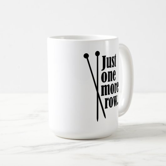 Mug Juste une ligne de plus - (Devant droit)