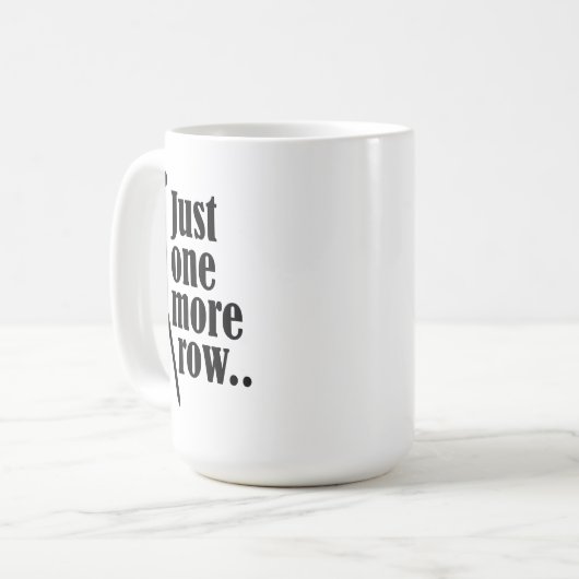 Mug Juste une ligne de plus - (Devant gauche)