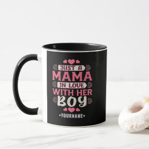 Mug Juste une maman amoureuse de son garçon