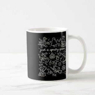 Mug Juste Une Oie Éffrayante Cute Silly Halloween Dood