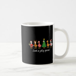 Mug Juste une oie joyeuse Noël drôle pour hommes femme