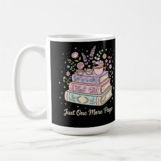 Mug Juste une page de plus Livres floraux Conception d
