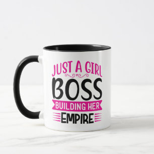 Mug Juste Une Patronne Qui Bâtit Son Empire