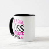 Mug Juste Une Patronne Qui Bâtit Son Empire (Devant gauche)