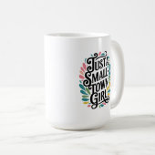 Mug Juste une petite fille de ville (Devant droit)