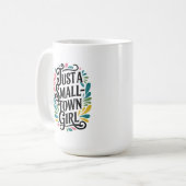 Mug Juste une petite fille de ville (Devant gauche)