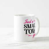 Mug Juste une petite fille de ville (Devant droit)