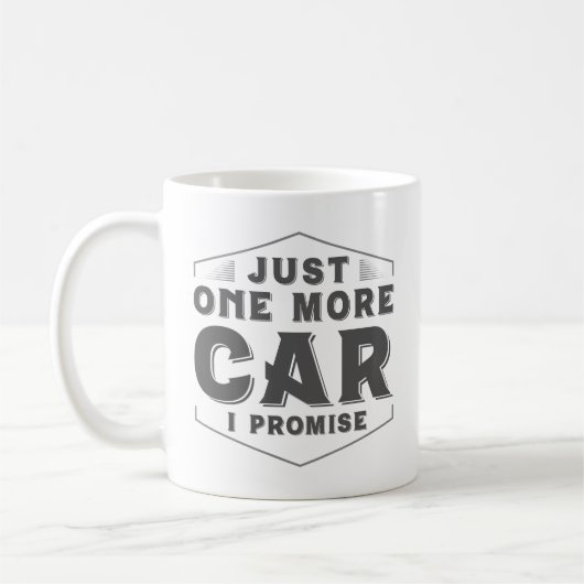 Mug Juste une voiture de plus (Gauche)