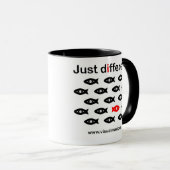 Mug Justement different (Devant droit)
