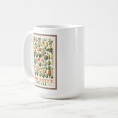 Mug Justice alimentaire ! Art vintage (Devant gauche)