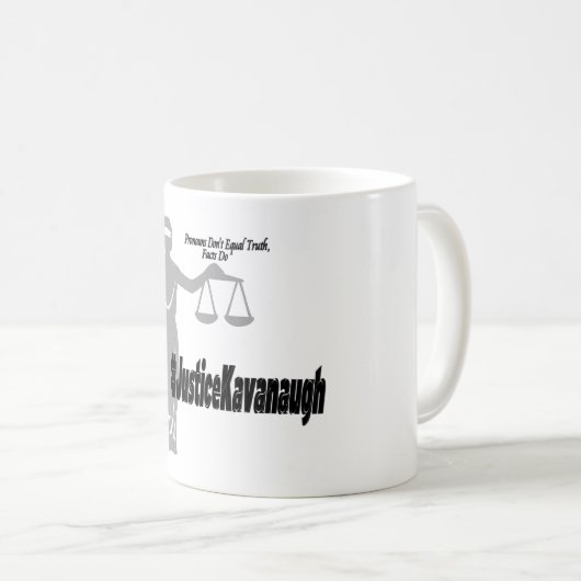 Mug Justice Kavanaugh (vérité et faits) (Devant droit)