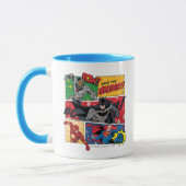 Mug Justice League "Sauvez les fêtes !" (Gauche)