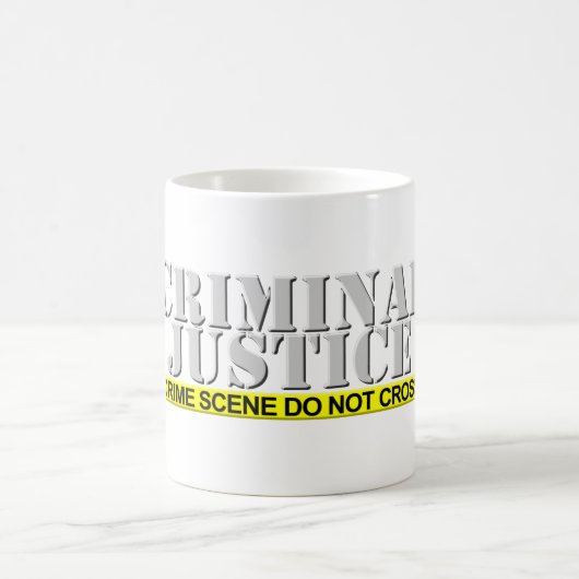 Mug Justice pénale (personnalisable) (Centre)