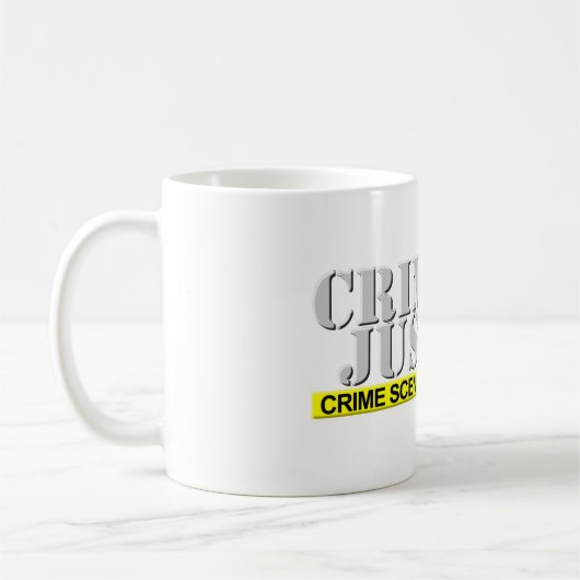 Mug Justice pénale (personnalisable) (Gauche)