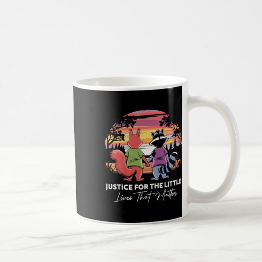 Mug Justice Pour L'Arachide L'Écureuil - Noël Noël S (Droite)