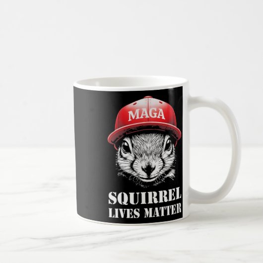 Mug Justice Pour Les Arachides L'Écureuil Vit Problème (Droite)